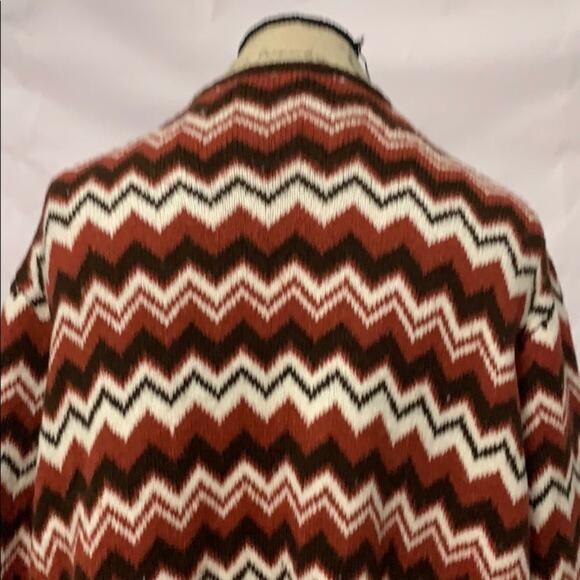 ASHLEY STEWART AZTEC PRINT CARDIGAN TUNIC SZ 22/24 - Picture 7 of 9